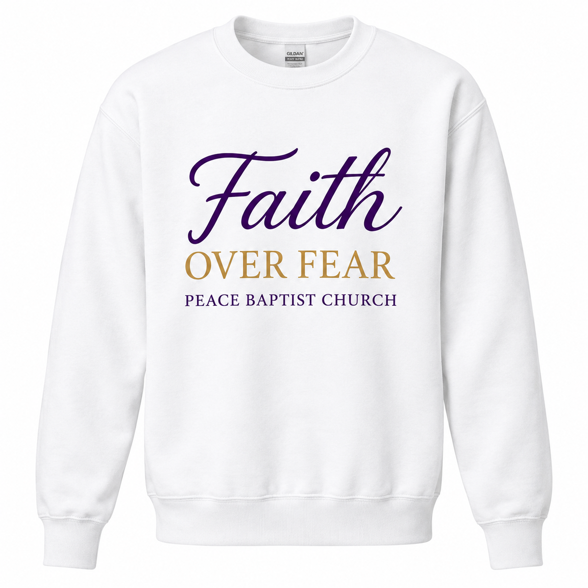 PB Faith Over Fear Crewneck